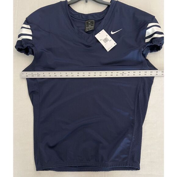 Nike CI3767-420 Mens Sz XXL Football Performance Jersey Mesh Vented NAVY BLUE - Picture 4 of 7